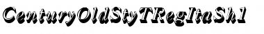 CenturyOldStyTRegItaSh1 Regular Font Title Preview