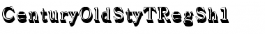 CenturyOldStyTRegSh1 Regular Font Title Preview