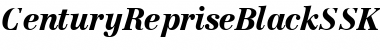CenturyRepriseBlackSSK Italic Font Title Preview