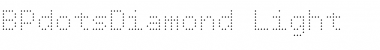 BPdotsDiamond Light Font Title Preview