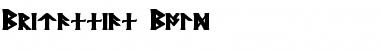 Britannian Bold Font Title Preview