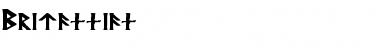 Britannian Regular Font Title Preview
