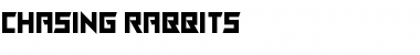 Chasing Rabbits Regular Font Title Preview