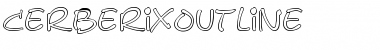 CerberixOutline Normal Font Title Preview