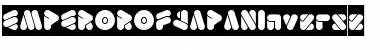 EMPEROR OF JAPAN-Inverse Regular Font Title Preview