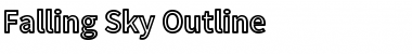 Falling Sky Ou Font Title Preview