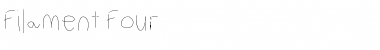 Filament Serie Four Font Title Preview