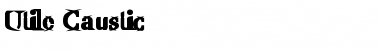 Utile Caustic Font Title Preview