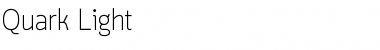 Quark Light Font Title Preview