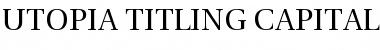 Utopia Titling Regular Font Title Preview