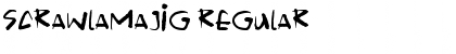 Scrawlamajig Regular Font Title Preview