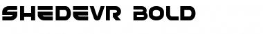 SHEDEVR Bold Font Title Preview