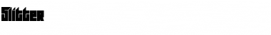 Slitter Regular Font Title Preview