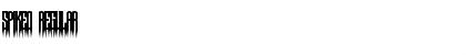 Spiked Regular Font Title Preview