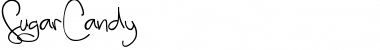Sugar Candy Sugar Candy Font Title Preview