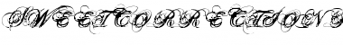 SWEETCORRECTION ROTH Regular Font Title Preview