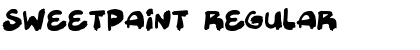 Sweetpaint Regular Font Title Preview