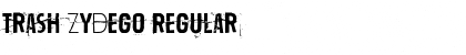 Trash Zydego Regular Font Title Preview