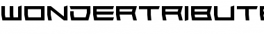 Wondertribute Regular Font Title Preview