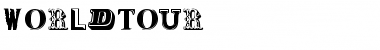 World Tour Regular Font Title Preview