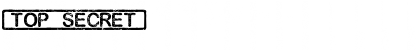 [TOP_SECRET] Regular Font Title Preview