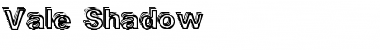 Vale Shadow Regular Font Title Preview