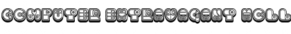 Computer Extravagant Hollow Regular Font Title Preview