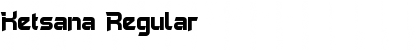 Ketsana Regular Font Title Preview