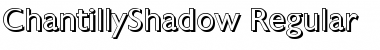 ChantillyShadow Regular Font Title Preview