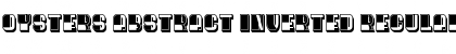 Oysters Abstract Inverted Regular Font Title Preview