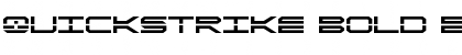 QuickStrike Bold Bold Font Title Preview