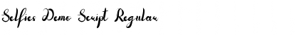 Selfies Demo Script Regular Font Title Preview