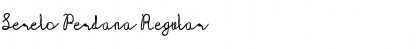 Serelo Perdana Regular Font Title Preview
