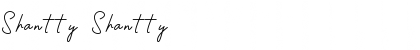 Shantty Shantty Font Title Preview