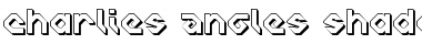Charlie's Angles Shade Shade Font Title Preview