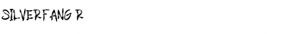 SILVERFANG Regular Font Title Preview