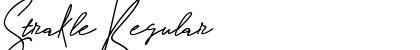 Strakle Regular Font Title Preview