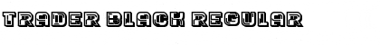 Trader Black Regular Font Title Preview
