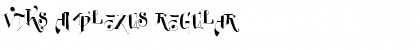 Vtks Amplexus Regular Font Title Preview