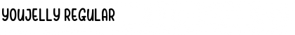 Youjelly Regular Font Title Preview
