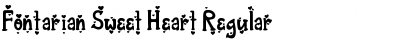 Fontarian Sweet Heart Regular Font Title Preview