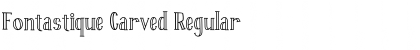 Fontastique Carved Regular Font Title Preview