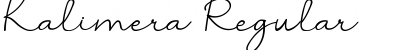 Kalimera Regular Font Title Preview