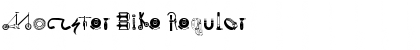 Monster Bike Regular Font Title Preview