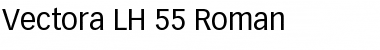 Vectora LH Regular Font Title Preview