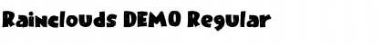 Rainclouds DEMO Regular Font Title Preview