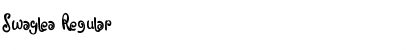 Swaylea Regular Font Title Preview