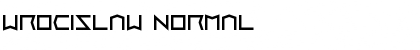 Wrocislaw Normal Font Title Preview