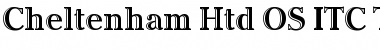 Cheltenham Htd OS ITC TT Regular Font Title Preview