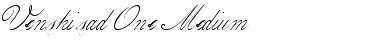 Venski sad One Medium Font Title Preview
